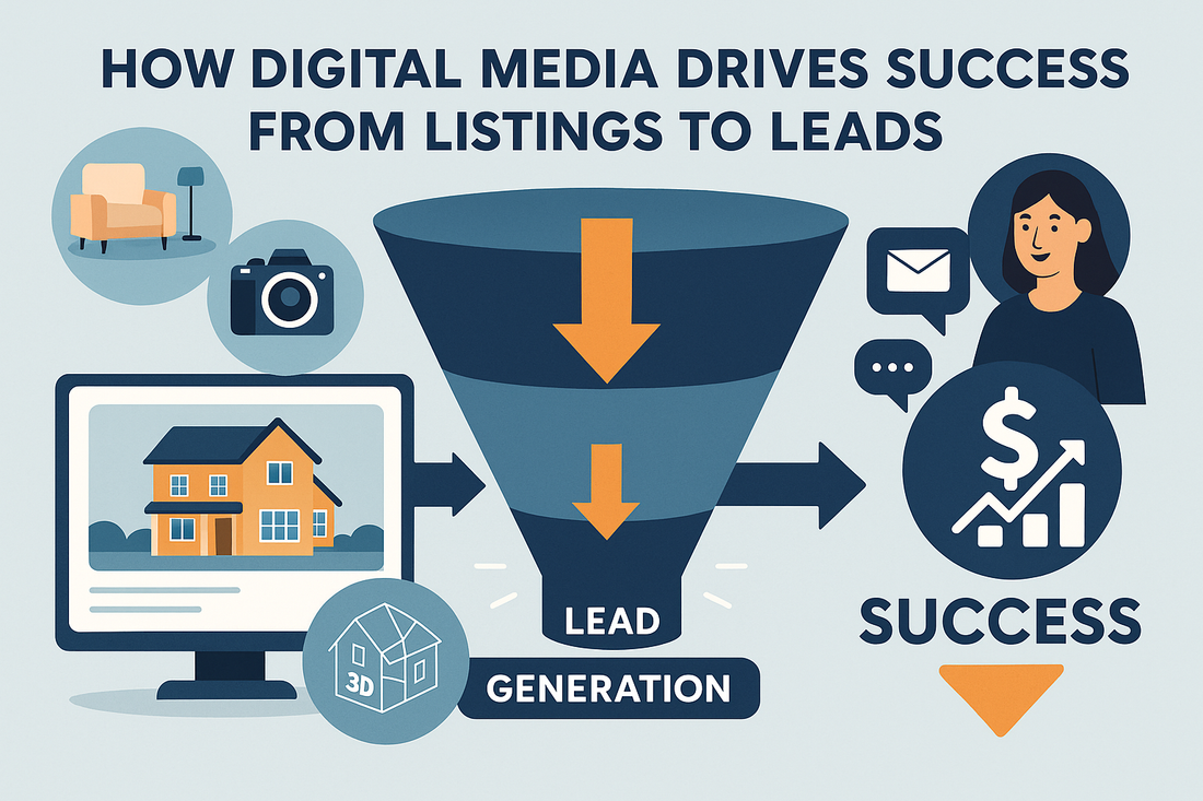 From Listings to Leads: How Digital Media Drives Real Estate Success