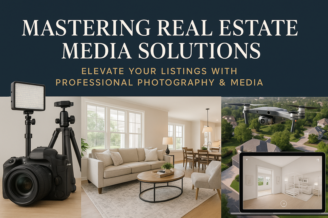 Mastering Real Estate Media Solutions & Photography: Elevate Your Listings