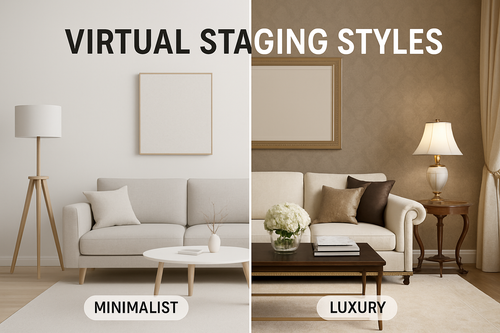Minimalist vs. Luxury: Virtual Staging Styles That Sell