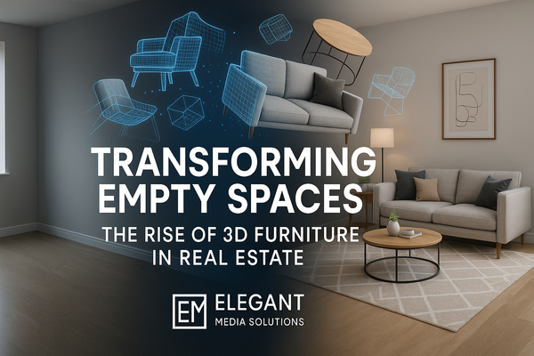 Transforming Empty Spaces: The Rise of 3D Furniture in Real Estate Marketing