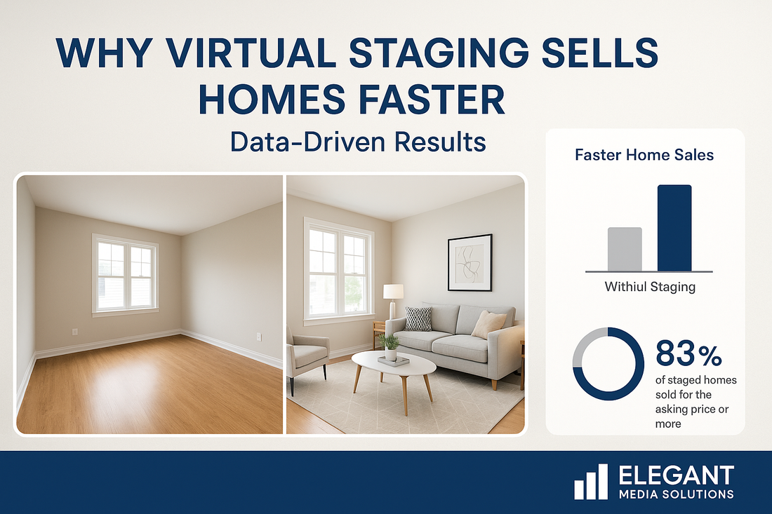 Why Virtual Staging Sells Homes Faster: A Data-Driven Approach