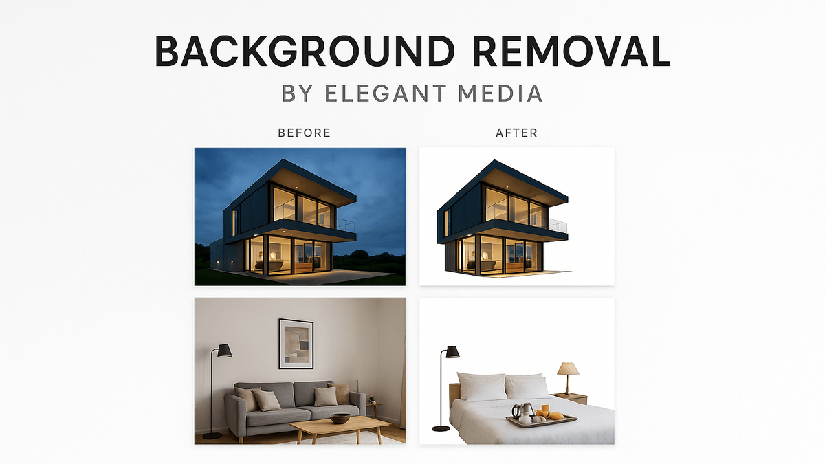 Background Removal by Elegant Media service showcase