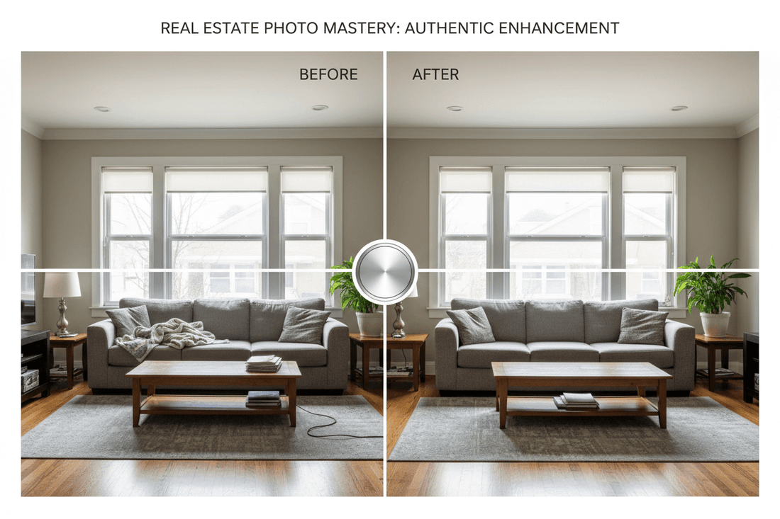 "Property Photo Retouching: Ethical Enhancement Guide"