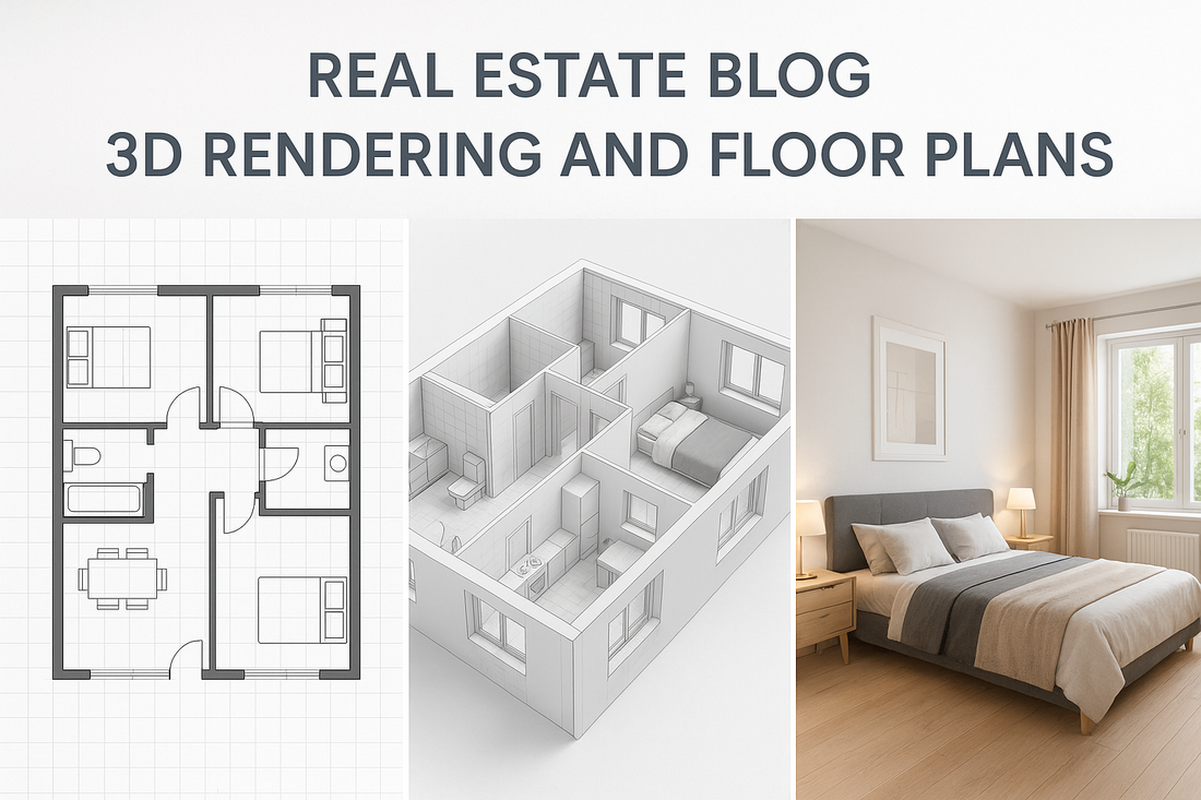 Floor Plans to 3D Rendering: Bringing Properties to Life