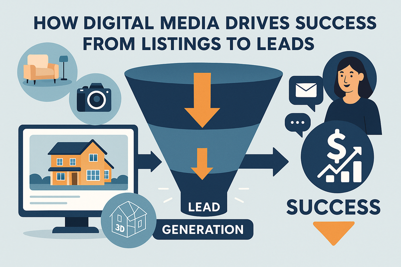 Estate Digital Media for Listings to Leads Conversion Success