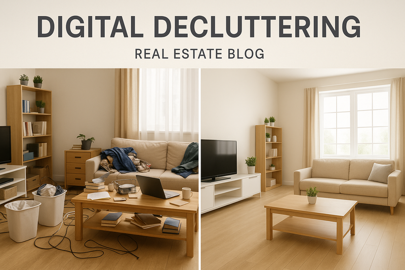 Digital Editing for Cleaner Brighter Homes: Decluttering