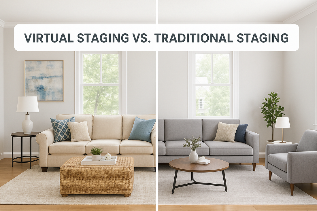 Virtual Staging vs Traditional Staging: Which Works Best?