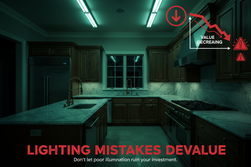 How Lighting Mistakes Are Killing Your Listings