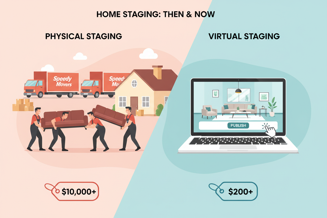 Cost Comparison: Physical vs Virtual Staging
