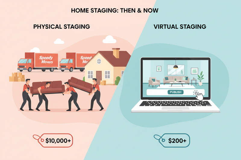 Cost Comparison: Physical vs Virtual Staging