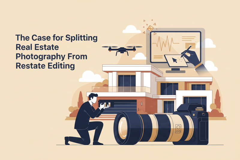 The Case for Splitting Real Estate Photography From Real Estate Editing