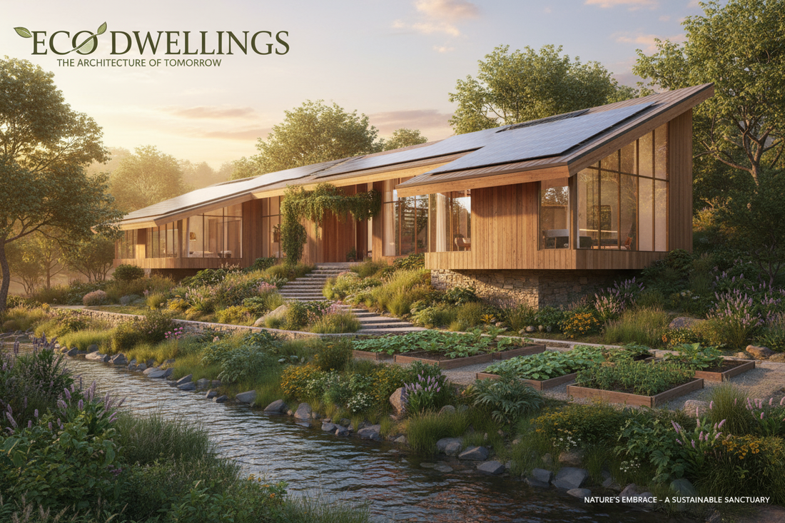 "Capturing Sustainable Homes Green Living Photography"