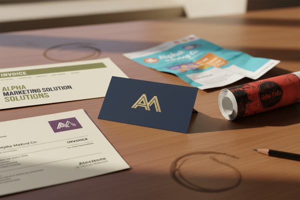 Graphic Design & Branding — logos, brand identity, business cards, marketing collateral