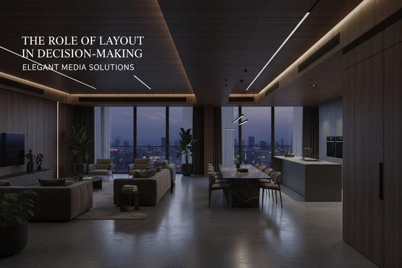The Role of Layout in Decision-Making