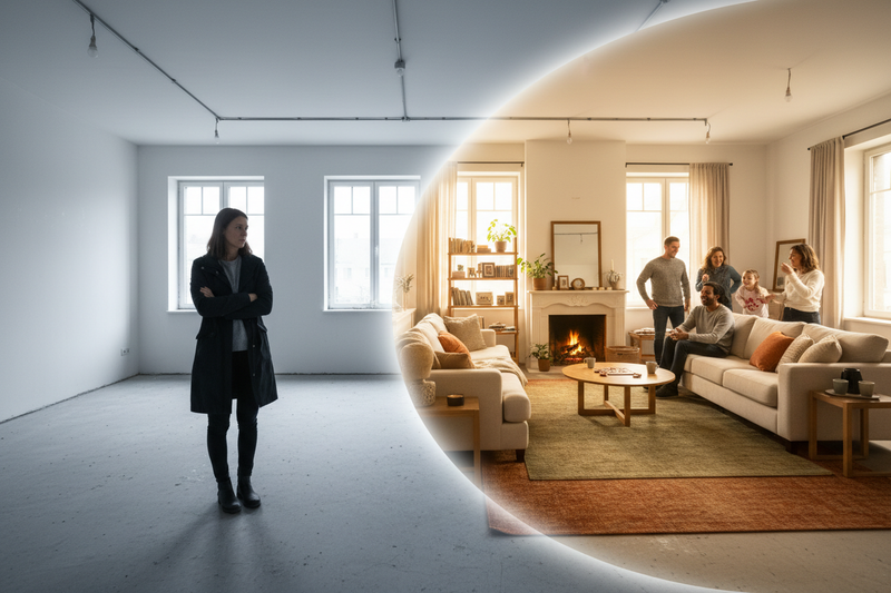 Why Empty Homes Feel Cold (and Hard to Sell)
