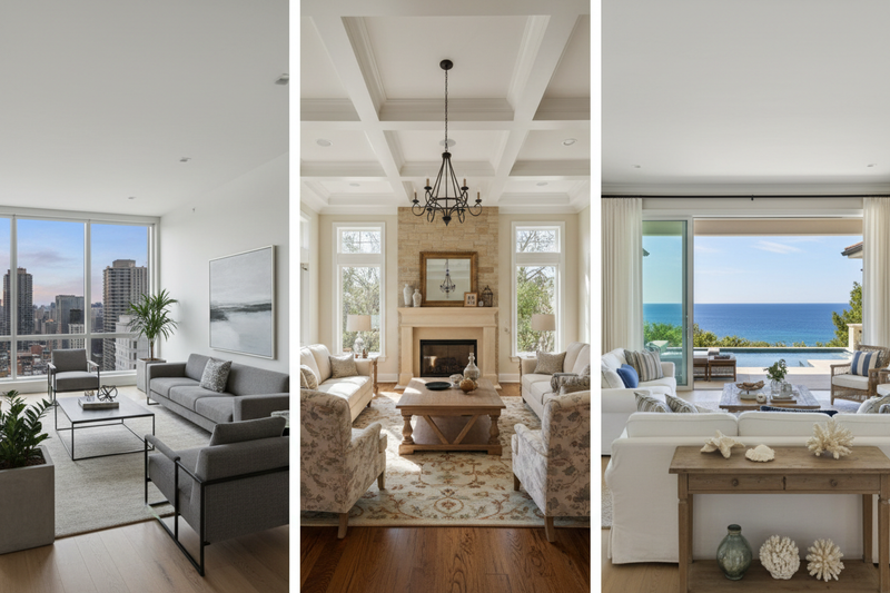 Virtual Staging for Different Property Types