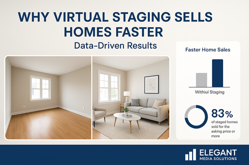 Why Virtual Staging Sells Homes Faster: A Data-Driven Approach