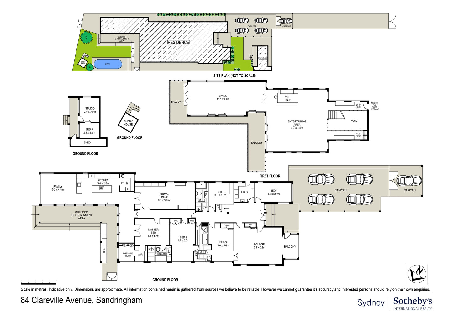 Colour Floor Plans for Property Listings
