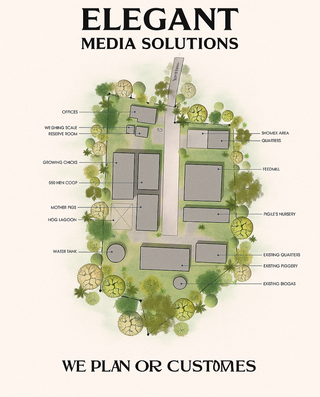 Colour Site Plans for Real Estate & Property Marketing